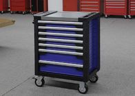 Movable Red 7 Drawers Toolbox Tool Ngực On Wheels For Garage Store Tools