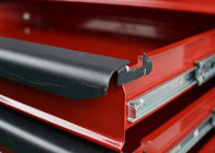Red Heavy Duty Storage Metal Tool Tủ công cụ trên bánh xe Có thể khóa