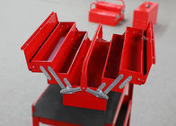 Hộp công cụ Cantilever màu đỏ 21 &quot;530mm, Rương công cụ di động bằng kim loại